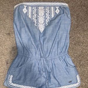 Hollister Strapless Romper